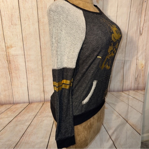 Disney Parks- Minnie Mouse Graphic Burnout thin Sweatshirt, Sz M​ - Picture 4 of 11